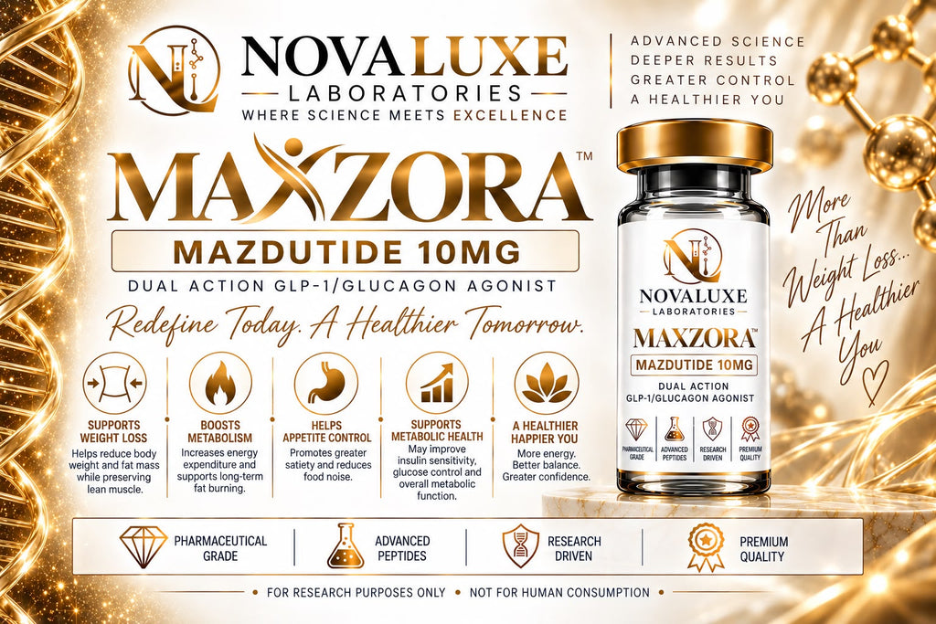 Novaluxe Laboratories - Maxzora (Mazdutide 10mg)