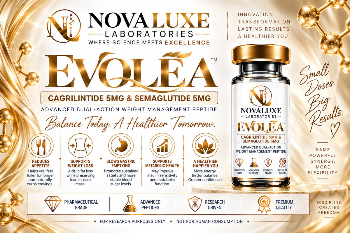 Novaluxe Laboratories - Evolea 10mg (Cagrilintide 5mg + Semaglutide 5mg)