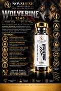 Novaluxe Laboratories - Wolverine 20mg (TB-500 10mg & BPC-157 10mg)