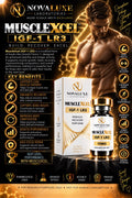 Novaluxe Laboratories - MuscleXCel (IGF-1 LR3 1mg)