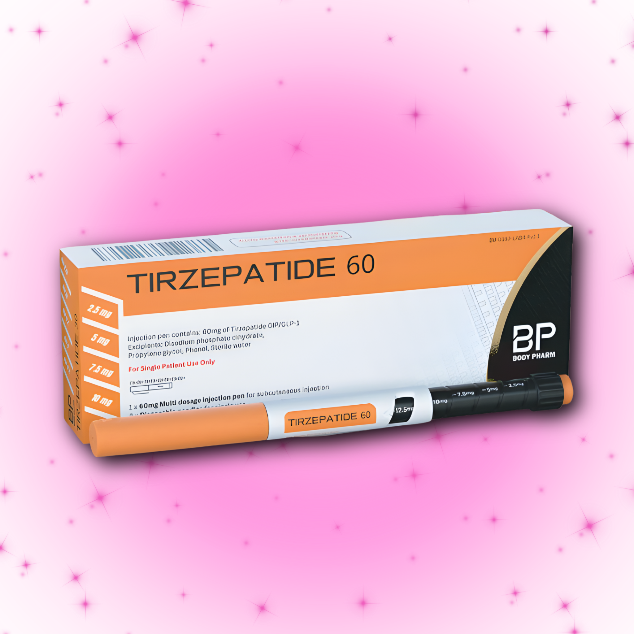 Tirzepatide 60mg Pre-Filled Pen