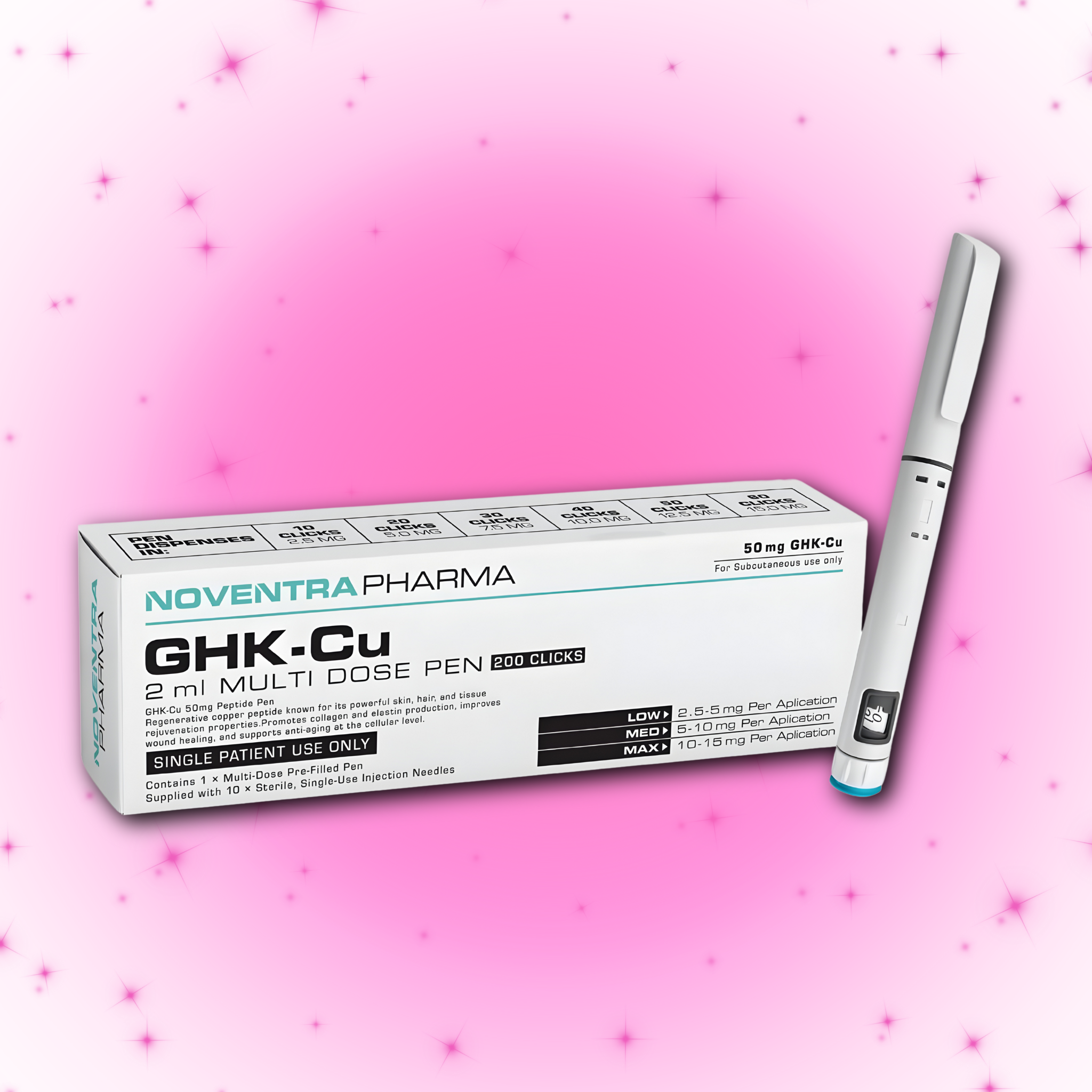 Noventra GHK-Cu 50mg - Pre-Filled Pen