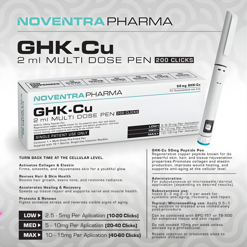 Noventra GHK-Cu 50mg - Pre-Filled Pen