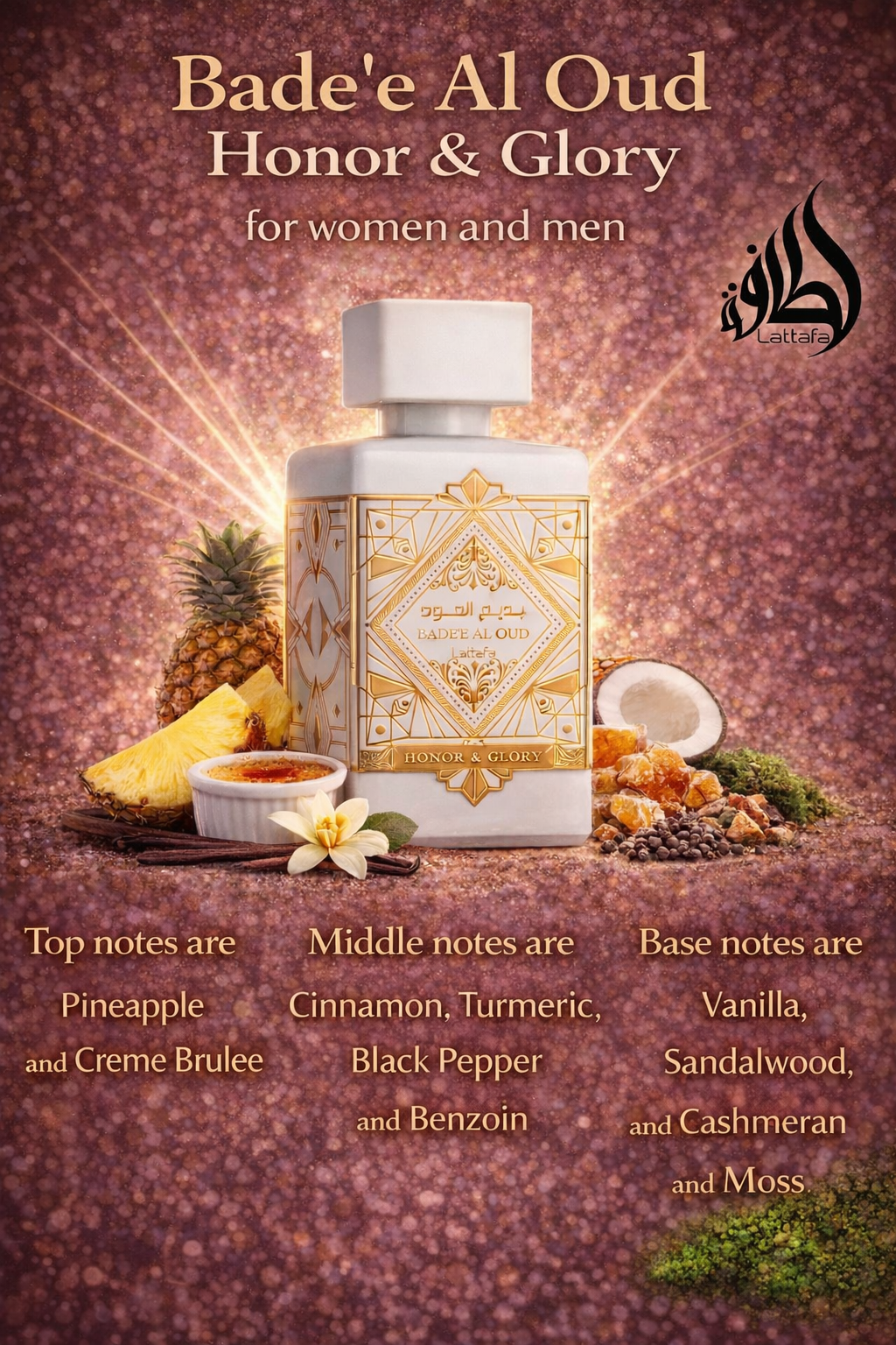 Bade'e Al Oud - Honor And Glory by Lattafa