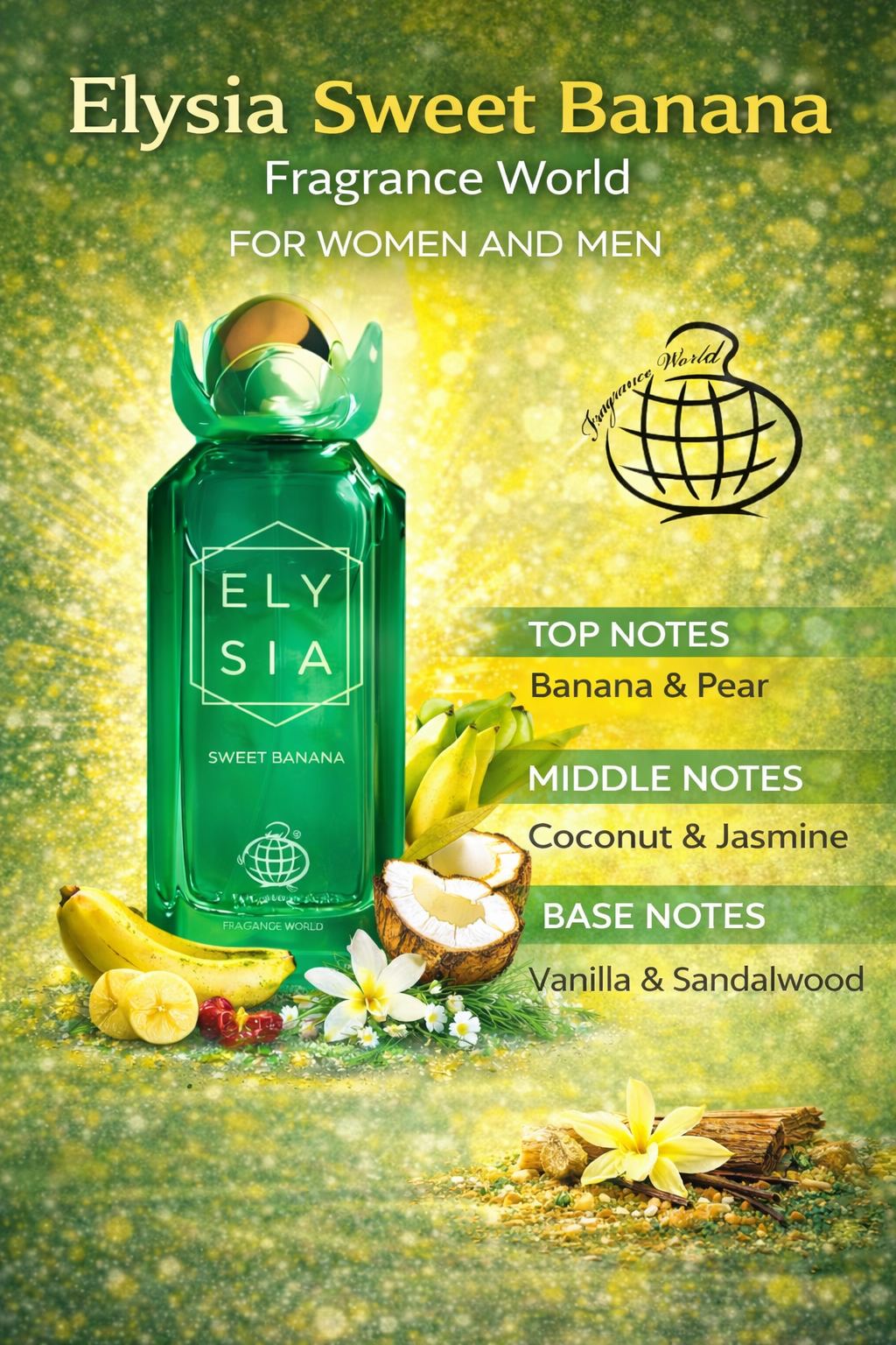 Elysia - Sweet Banana by Fragrance World