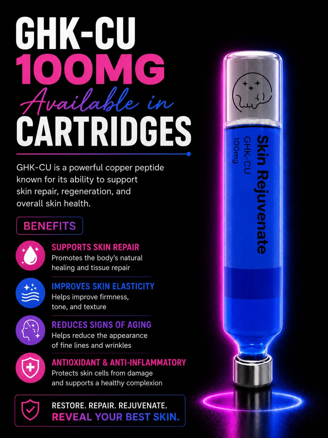 Unbranded - Skin Rejuvenate (GHK-Cu 100mg)