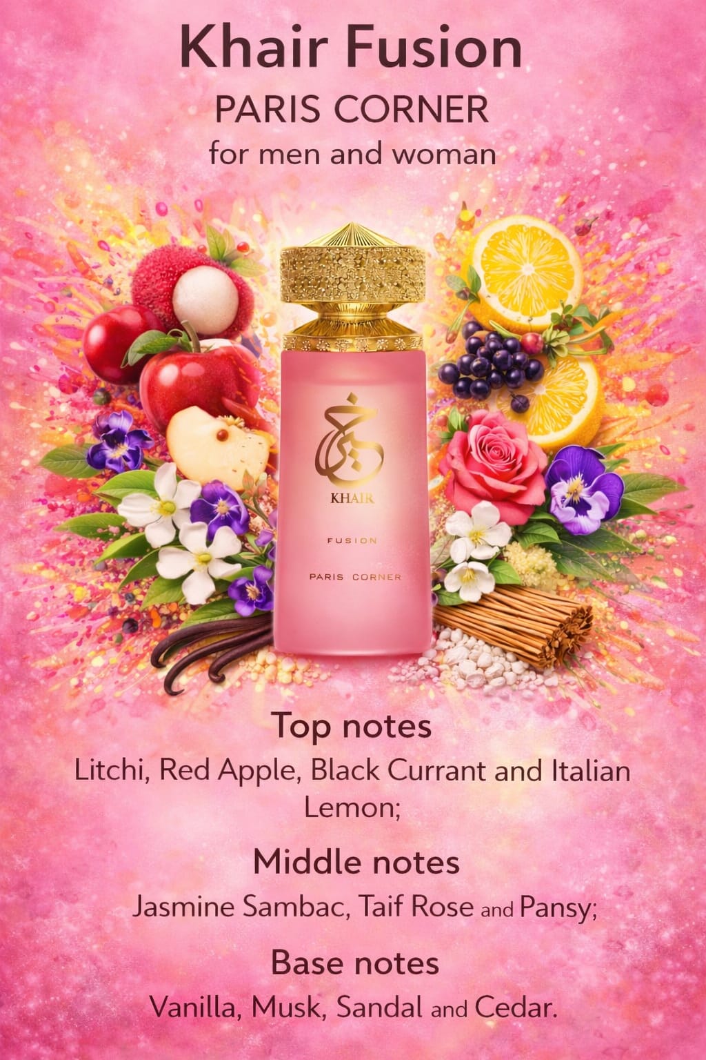 AAA Grade Khair - Fusion by Paris Corner