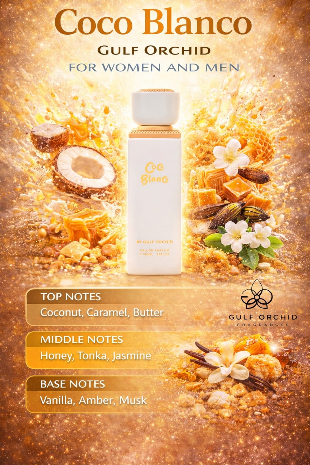 Coco Blanco by Gulf Orchid