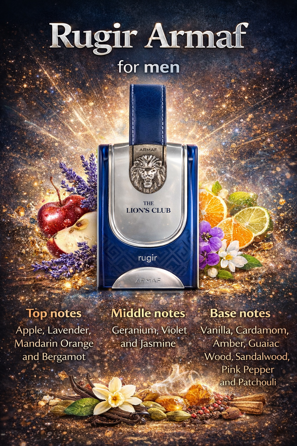 AAA Grade - The Lion's Club Rugir by Armaf