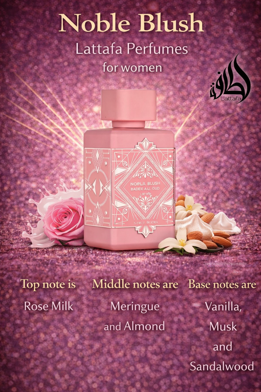 Badee Al Oud - Noble Blush by Lattafa