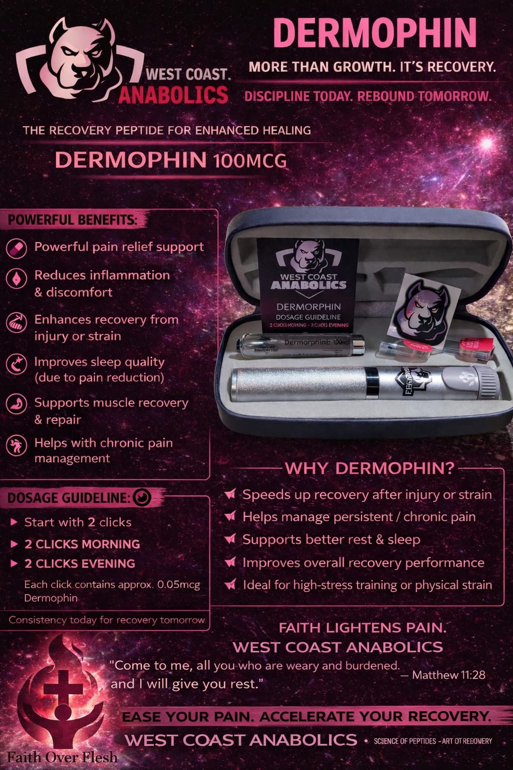 West Coast Anabolics - Dermorphin 1mg