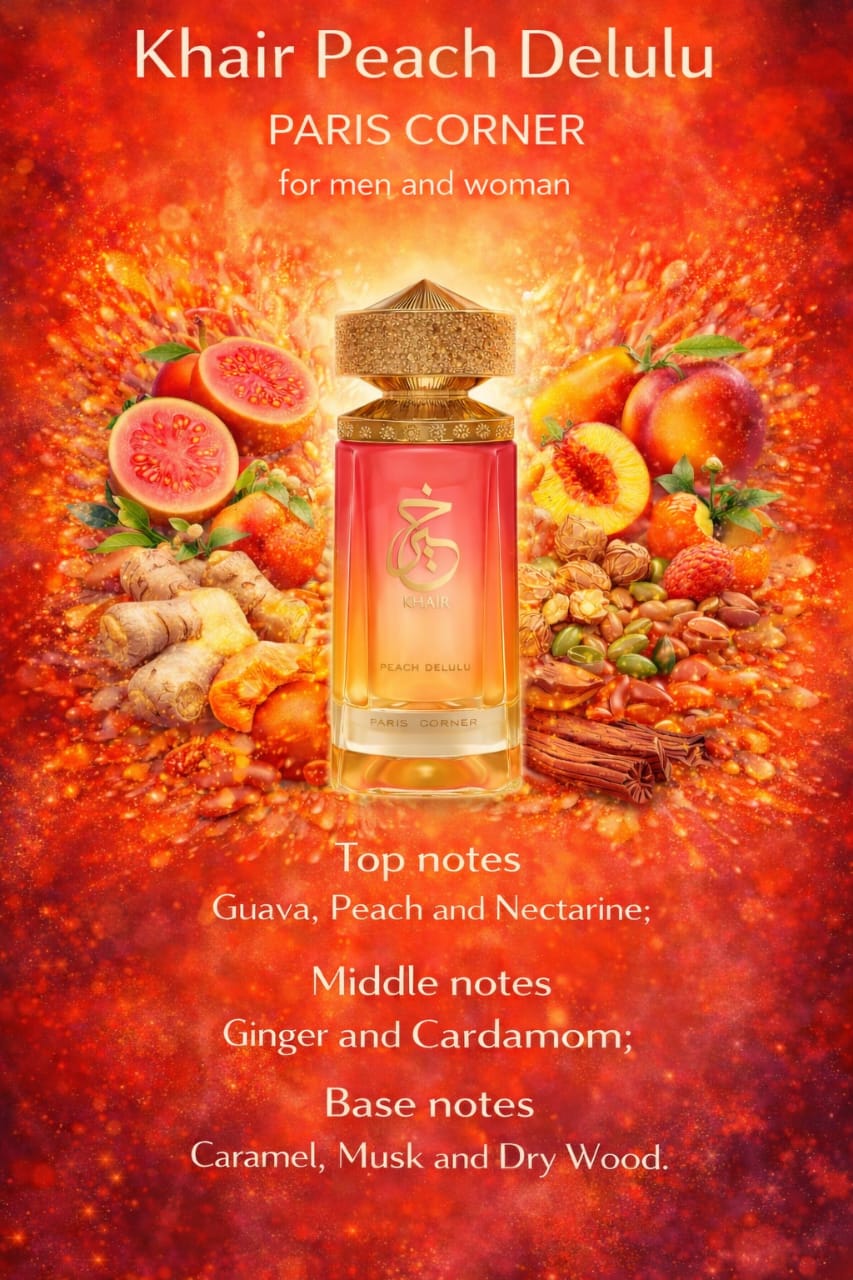 Khair - Peach Delulu by Paris Corner