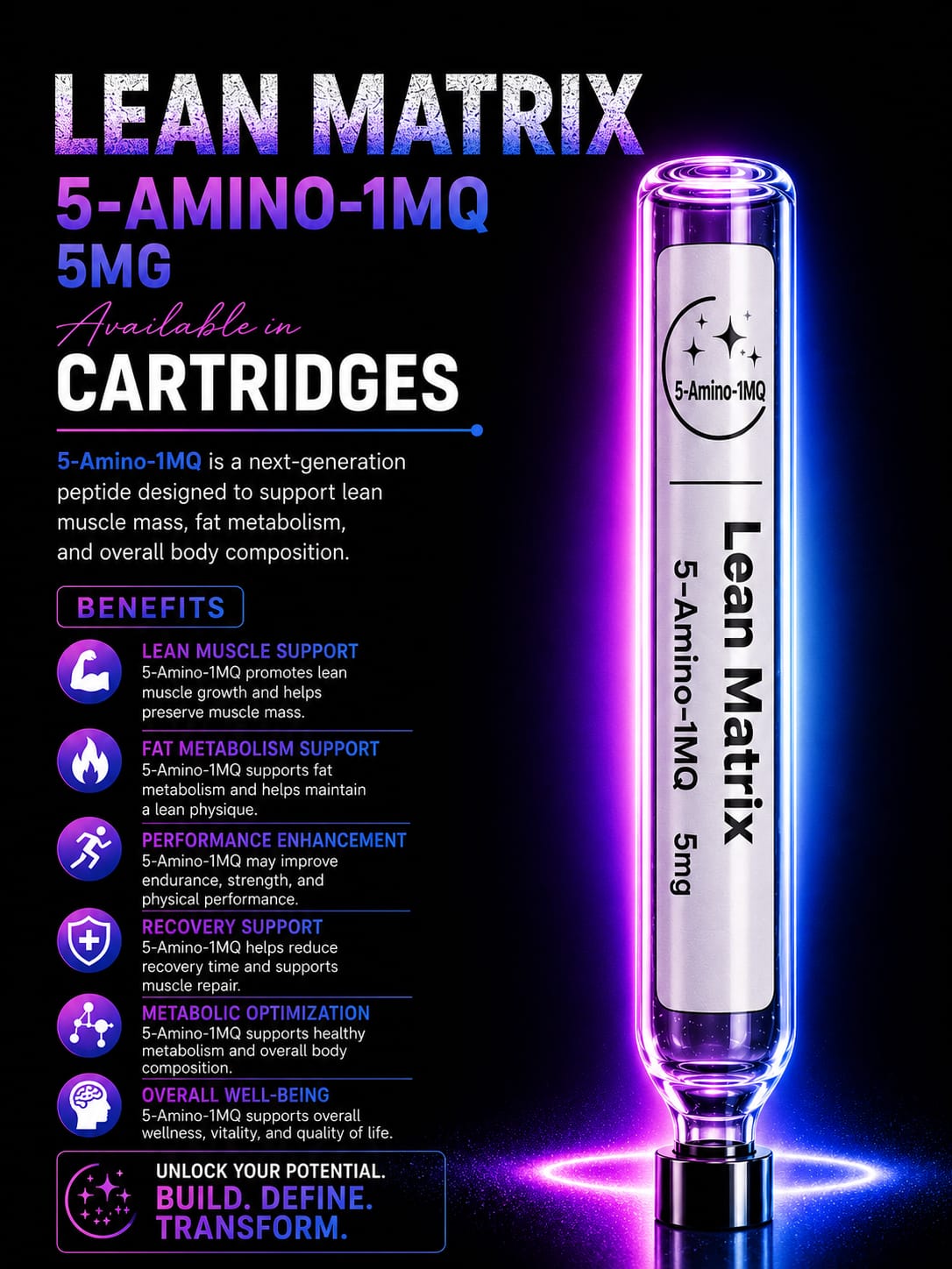 Unbranded - Lean Matrix (5-Amino-1MQ 5mg)