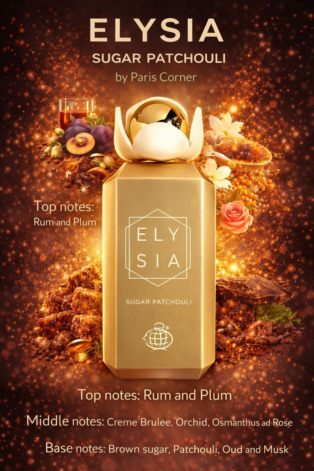 Elysia - Sugar Patchouli by Fragrance World